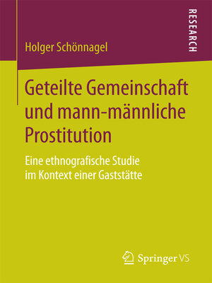 cover image of Geteilte Gemeinschaft und mann-männliche Prostitution